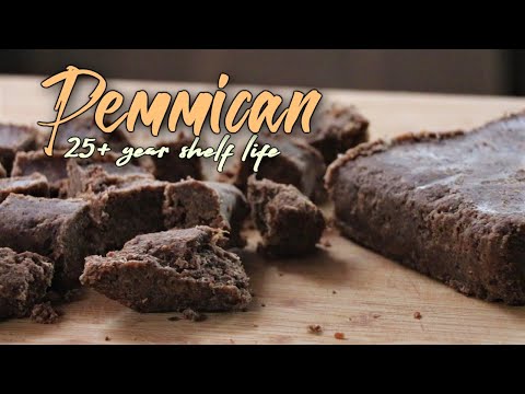 How to make Low Tech Pemmican - Survival food that lasts over 25 years