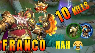 Franco Carry Gameplay ๐ค | MVP Hook Master
