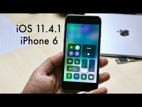 iOS 11.4.1 OFFICIAL On iPHONE 6! (Review)