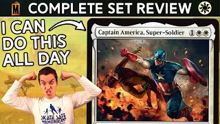 ⚪ Complete Set Review! - 🦸‍♂️ Marvel Super Heroes 🦸‍♂️ - White Cards - Constructed And Limited