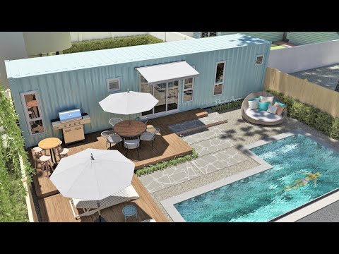 Backyard House - Shipping Container Home - Tiny House