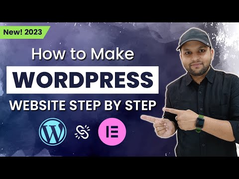 How to Make a WordPress Website in 2023 Website Kaise Banaye Elementor Tutorial for Beginners