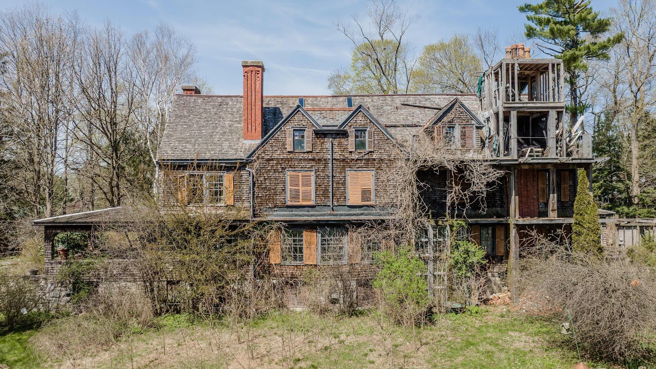 Designer's ABANDONED Mansion with EVERYTHING Left Behind | Found LUXURY Car, and Fine Art