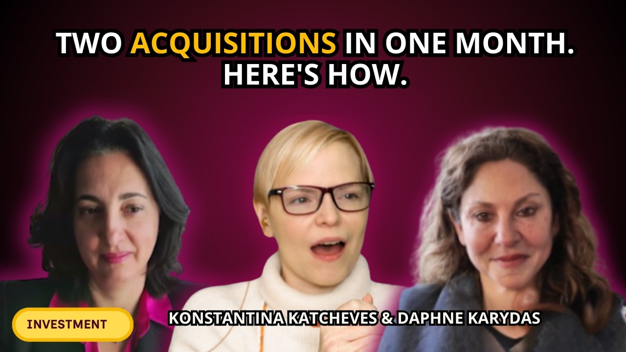 Inside Pharma M&A: How Deals Get Done | Konstantina Katcheves & Daphne Karydas