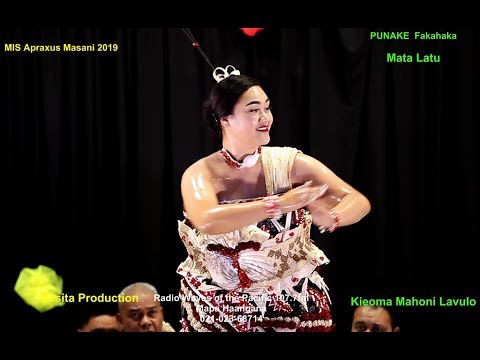 TAUOLUNGA FEAUHI -KIEOMA MAHONI  LAVULO - MISS APRAXUS MASANI 2019 -  - Radio Waves of the Pacific