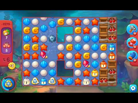 Fishdom Hard Level 11279 (with full seashell) @choraelmin