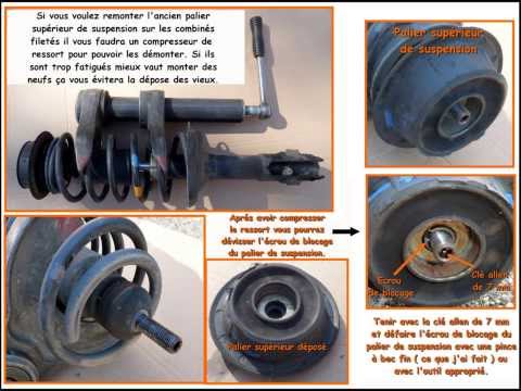 comment demonter suspension avant golf 4
