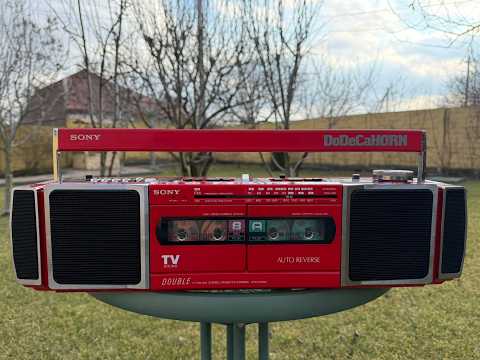Sony DoDECa HORN CFS-DW 60 ✅Warranty Rare Vintage Cassette Deck Boombox Retro image 24