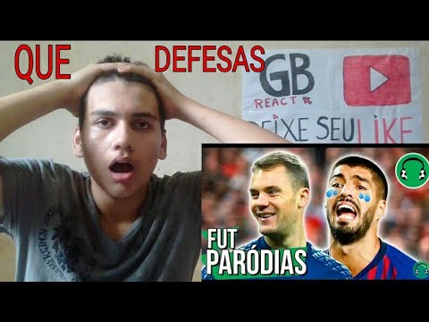 REACT - ♫ GOLEIROS SALVANDO GOLAÇOS | Paródia Quero Que Tu Vá - Ananda e Joker Beats (FutParódias)
