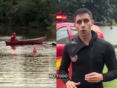 Minas Gerais: corpo de homem de 45 anos é retirado de lagoa após afogamento