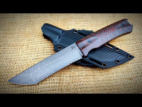 WOOTZ-Stahl aus einer alten rostigen Feile. Die beste taktische Klinge herstellen