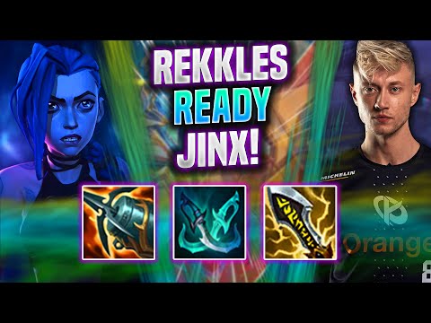 REKKLES IS READY TO PLAY JINX! - KC Rekkles Plays Jinx ADC vs Kalista! | Season 2022