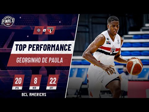 TOP PERFORMANCE - Georginho De Paula (20 points) SAN LORENZO vs. Sao Paulo