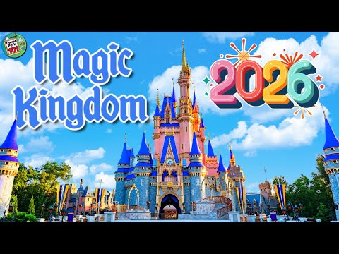 Magic Kingdom RIDES & ATTRACTIONS - 2026 - Walt Disney World