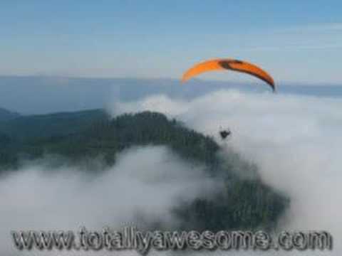 Powered Paragliding Pacific City Oregon!!!  Beautiful Flat Top Paramotor flight!