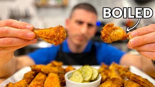 Does Boiling Wings Before Baking Make Them Extra Crispy???