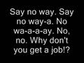 Why Don't You Get A Job-Karaoke 
