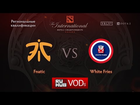 Fnatic vs White Fries Gaming. Квалификации TI6, SEA