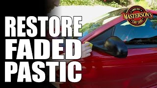 How To Restore Faded Plastic Trim - Masterson's Car Care - Ford Mustang