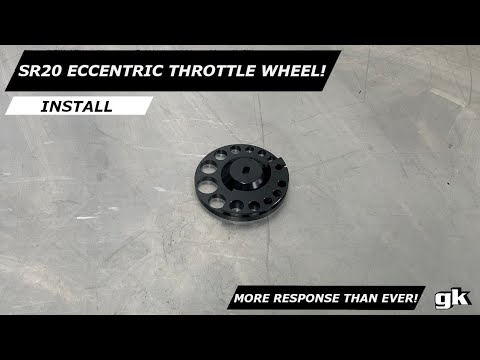 Gktech SR20 Throttle Wheel - Install