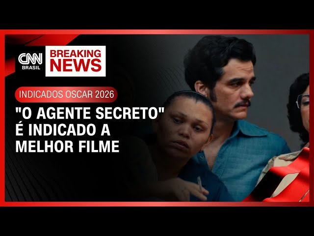 Oscar 2026: “O Agente Secreto” é indicado à premiação na categoria de Melhor Filme | LIVE CNN