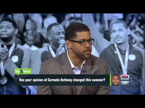 Olympic Melo and NBA Melo are different people