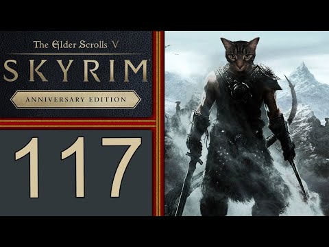 The Elder Scrolls V: Skyrim Anniversary Ed. playthrough pt117 - More Random Chill Fun W/New Weapons