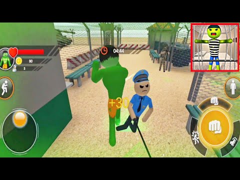 Stickman Incredible Monster Hero Prison Escape - Walkthrough Gameplay Part 2 (Android/iOS)