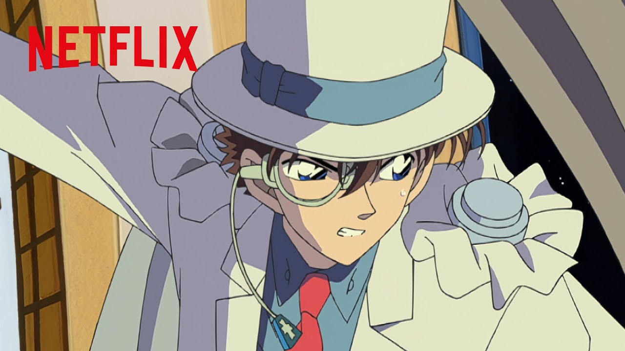 Shinichi Corners Kid | Detective Conan: Rivals of the Great Detective | Clip | Netflix Anime