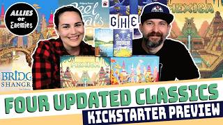 Mexica, Reel Rivals, Bridges of Shangri-la, Gheos - Kickstarter Preview