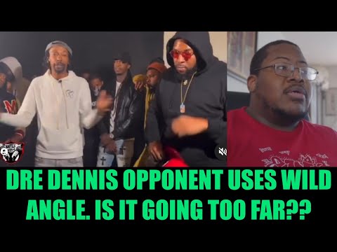Dre Dennis Opponent Uses Wild Angle x When Battle Rap Goes To Far | NoMercyTV