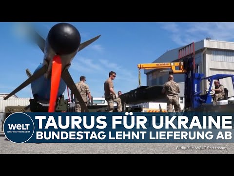 KRIEG IN UKRAINE: Bundestag lehnt Antrag der Union auf Lieferung von Taurus ab