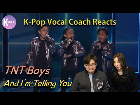 [K-pop Vocal Coach Reaction] TNT Boys - And I'm Telling You