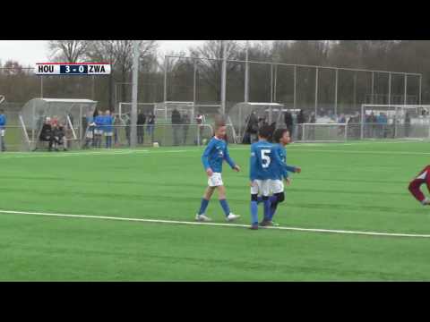 SV Houten O9-1 tegen Zwaluwen Utrecht O9-1