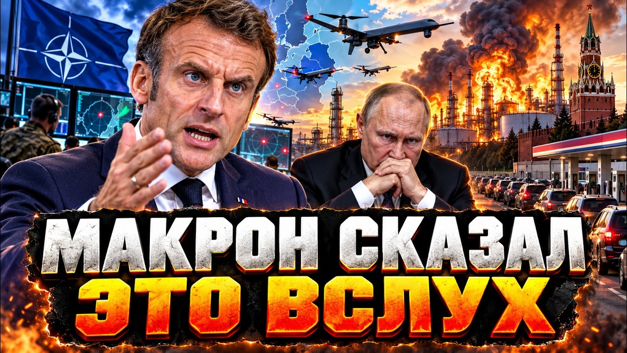 ПУТИН ДОИГРАЛСЯ С ЕВРОПОЙ! НАТО усиливается, Украина бьет по НПЗ. Франция уви