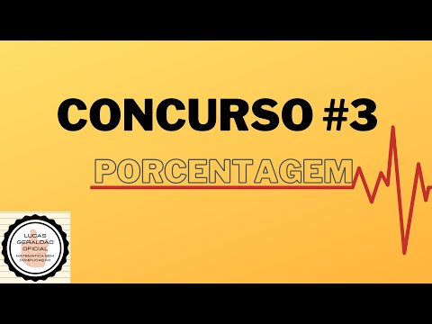 CONCURSO#3 - PORCENTAGEM