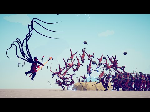 THE REGAL SORCERER vs ARMIES - Totally Accurate Battle Simulator TABS