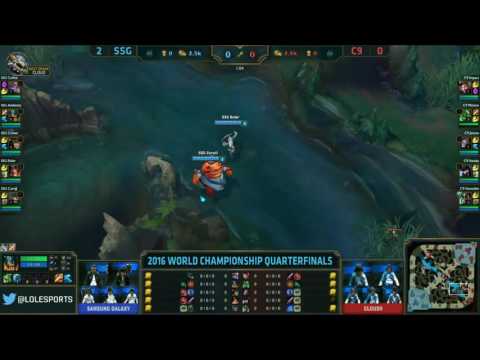 C9 vs SSG Game 3   2016 World Championship   LoL Esports   Cloud9 vs Samsung Galaxy