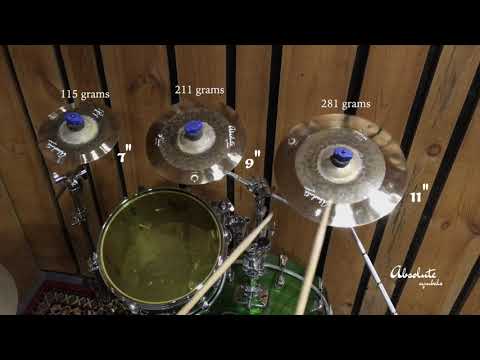 11" Absolute Cymbals Custom Splash - 281 grams (Made in Turkey)