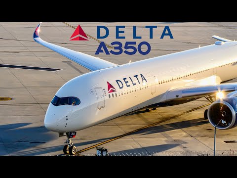 DELTA Airbus A350 🇫🇷 Paris - Atlanta 🇺🇸 + Lounge [FULL FLIGHT REPORT]