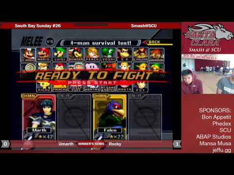 SSBS#26 - Umarth vs. Rocky - Melee Singles
