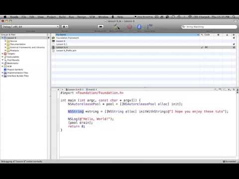 Objective C Programming Tutorials | NSString