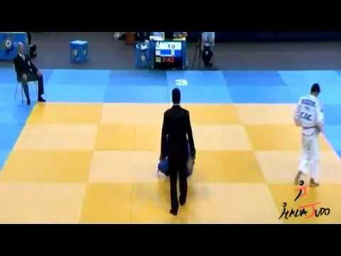 italiajudo_POREC 2012 ECU20 - 60kg    Fabio Basile (ITA) vs Zaur Kalashaov (RUS)