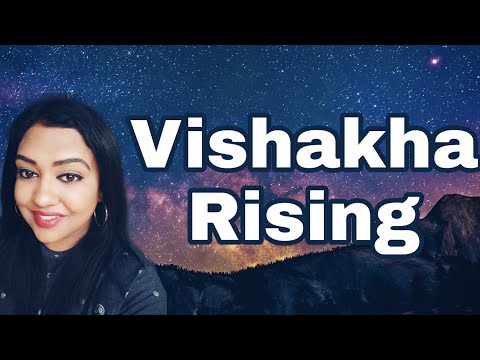 Ascendant in Vishakha Nakshatra/ Libra/Scorpio Ascendant
