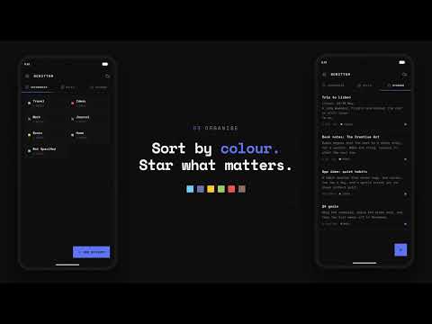 Scrittor: Simple Notes App video thumbnail