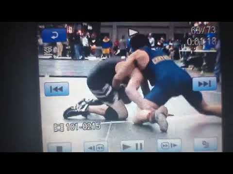 2009 152lbs connecticut wrestling state open championships 1st match. Xavier vs Woodstock