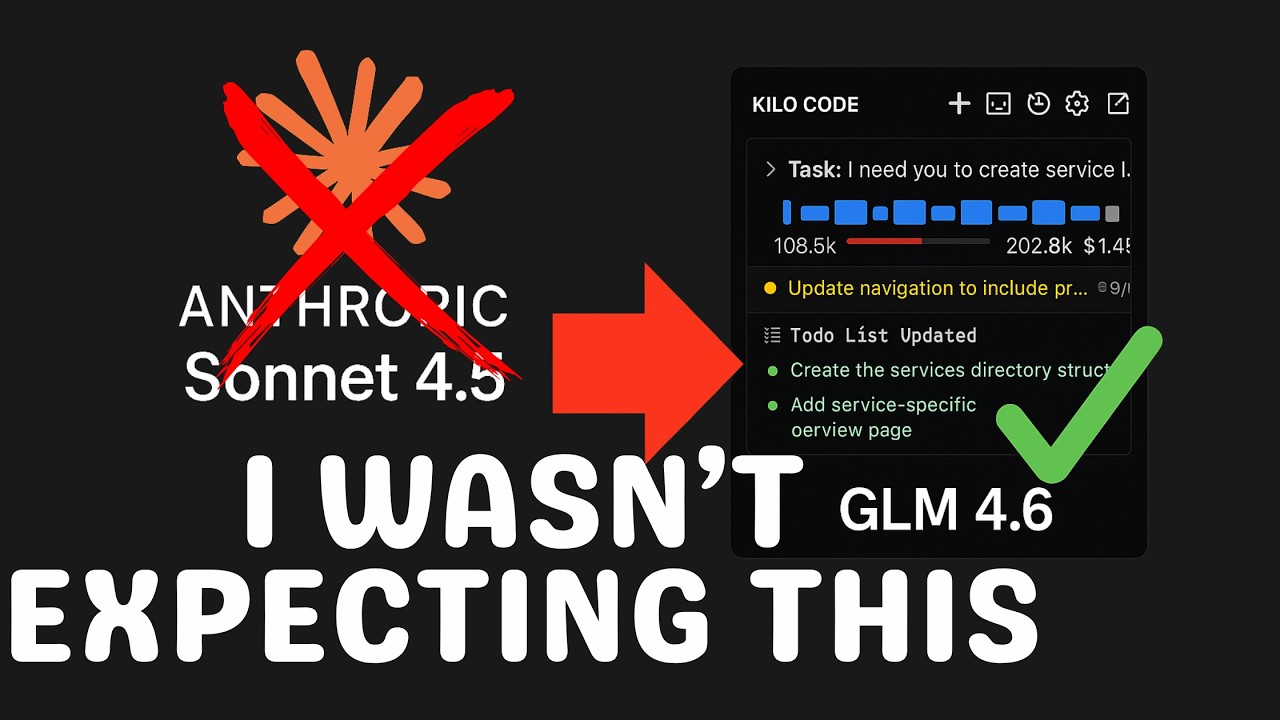 Forget Claude Sonnet 4.5: GLM4.6 IS NUTS (Kilo Code)
