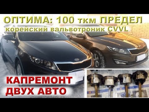 KIA OPTIMA: Дабл-трабл 2.0 CVVL (Киров + Москва)