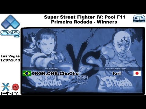 EVO 2k13  XRGR.CNB.Chuchu (Sakura) VS Iori (El Fuerte) - HD - Pool F11