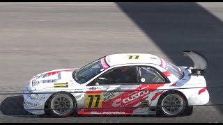 【クスコ GC8 WRX STI スバルインプレッサ/新井大輝（なつかしの JGTC  GT300）デモラン / SUPERGT】　Attack筑波 2025  筑波サーキット  2025.02.15
